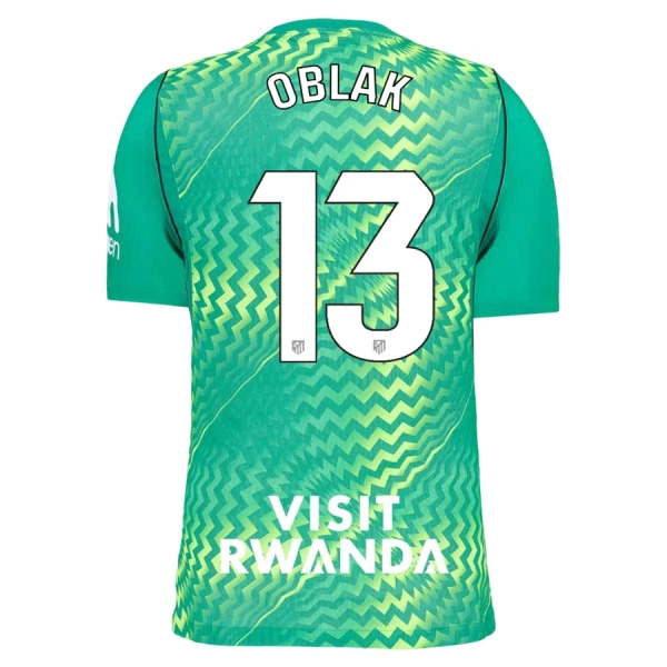 Atlético Madrid Jan Oblak 13 Målmand Trøje 26/27 Grøn