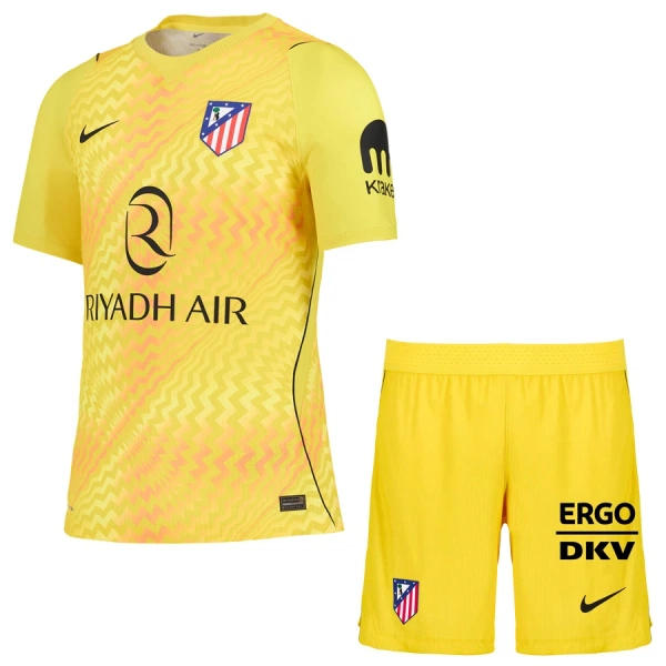 Atlético Madrid Jan Oblak 13 Målmand Trøje Barn 26/27 Gul