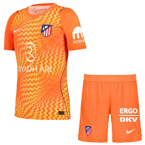Atlético Madrid Jan Oblak 13 Målmand Trøje Barn 26/27 Orange