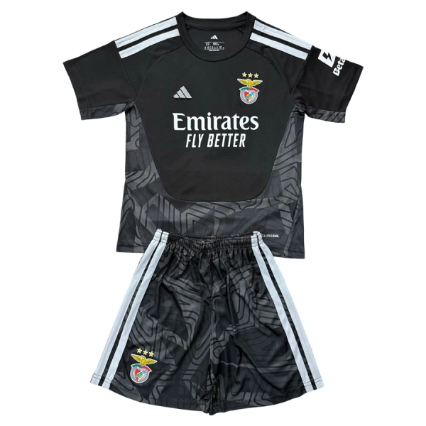 SL Benfica Målmand Trøje Barn 26/27 Sort SL Benfica Målmand Trøje Barn 26/27 Sort
