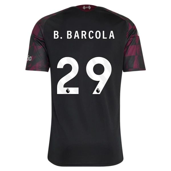 Liverpool B. Barcola 29 3. trøje Barn 26/27