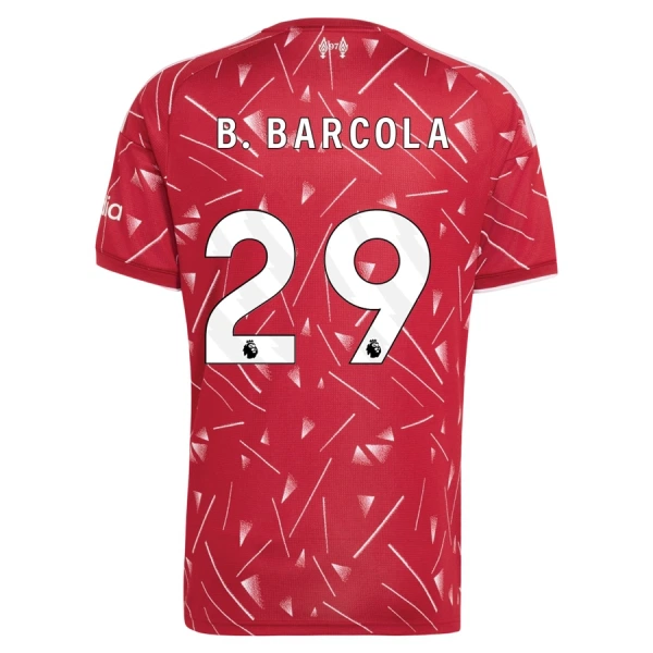 Liverpool B. Barcola 29 Hjemmebanetrøje 26/27
