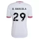 Liverpool B. Barcola 29 Udebanetrøje 26/27 Liverpool B. Barcola 29 Udebanetrøje 26/27
