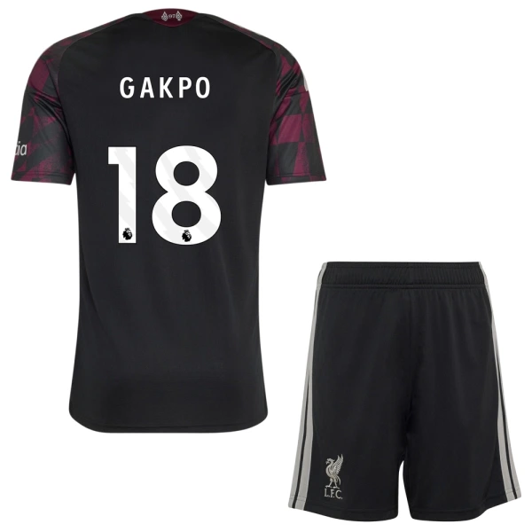 Liverpool Cody Gakpo 18 3. trøje Barn 26/27 Liverpool Cody Gakpo 18 3. trøje Barn 26/27