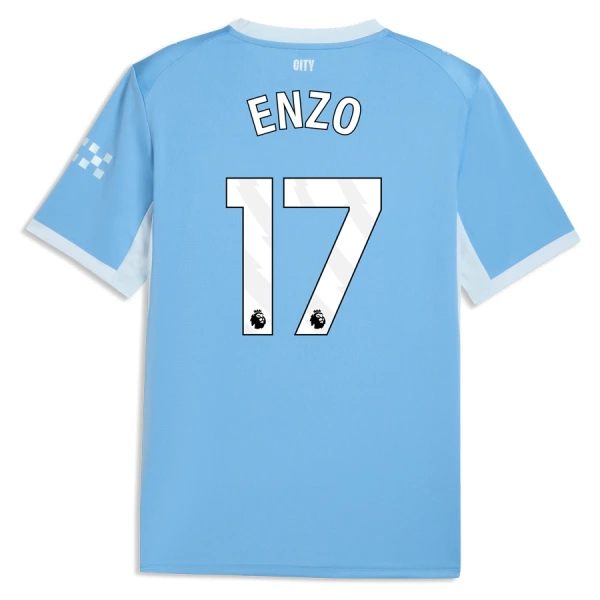 Manchester City Enzo Fernández 17 Hjemmebanetrøje 26/27 Manchester City Enzo Fernández 17 Hjemmebanetrøje 26/27
