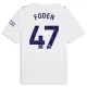 Manchester City Phil Foden 47 3. trøje 26/27 Manchester City Phil Foden 47 3. trøje 26/27