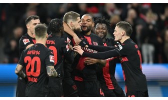 Bayer 04 Leverkusen låser stort set Bundesliga-titlen