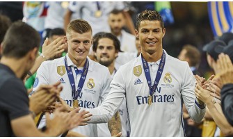 CRISTIANO RONALDO var beæret over at have spillet med Toni Kroos