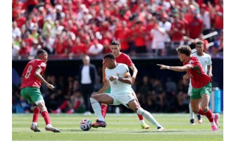 Det første hold, der gik videre til semifinalerne i USA-CMC World Cup 2026, var Frankrig