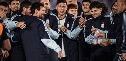 Enzo Fernández tager endnu en gang afsked med Lionel Messi