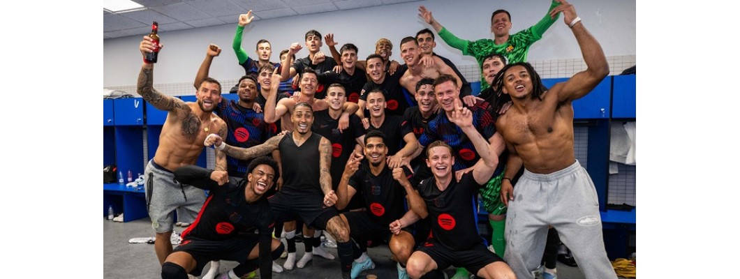 FC Barcelona vandt mesterskabet igen på RCD Espanyols hjemmestadion FC Barcelona vandt mesterskabet igen på RCD Espanyols hjemmestadion