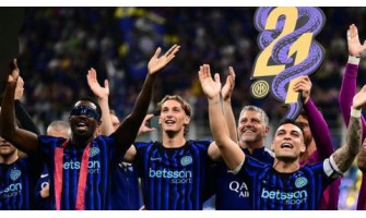 Inter sikrede sig Serie A-titlen med tre runder tilbage