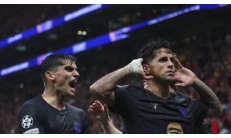 João Cancelo scorer sit første mål i den nye sæson i Champions League