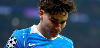 Julián Álvarez misser Barcelona-kampen