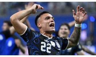 Lautaro Martínez scorede det vindende mål i Argentinas semifinale