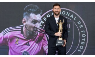 Lionel Messi vinder Marca's Greatest Football Player Award