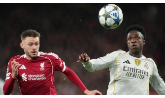 Liverpools defensive midtbanespiller Conor Bradleys fremragende præstation