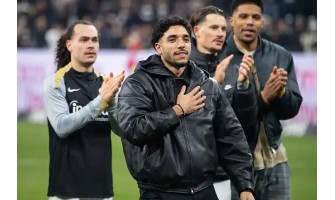 Omar Marmoush modtog den mest oprigtige velsignelse fra sine holdkammerater