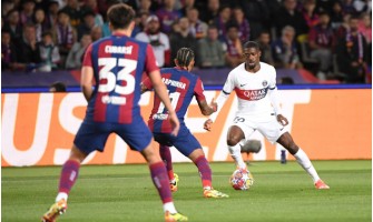 Ousmane Dembélé leverer sin bedste præstation hjemme mod FC Barcelona