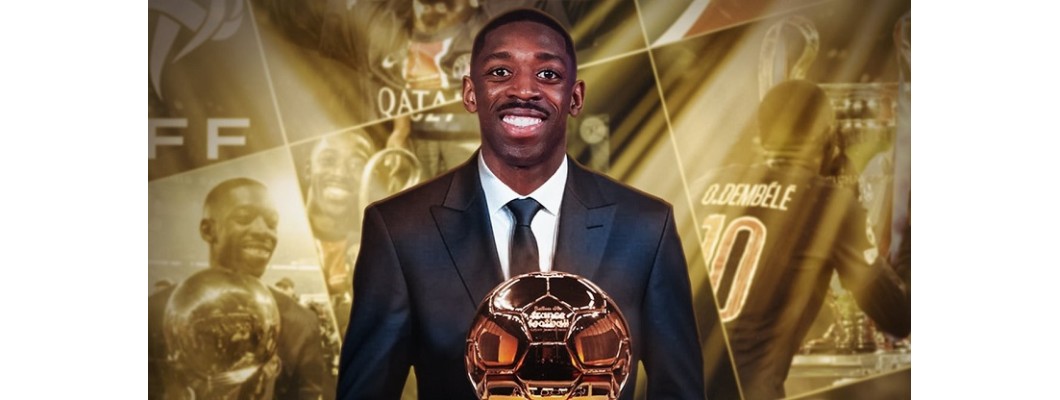 Ousmane Dembélé vinder Ballon d'Or og modtager alles velsignelse