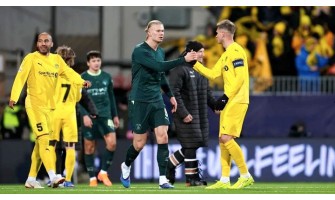 Pep Guardiola og Erling Haaland undskyldte begge offentligt for deres nederlag