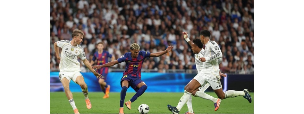 Real Madrid vinder El Clásico 2025