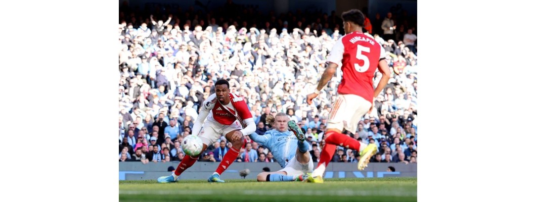Refleksioner over en kamp på City of Manchester Stadium