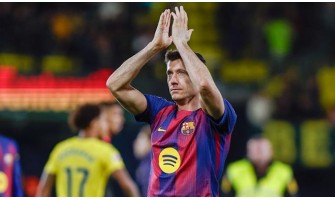 Robert Lewandowski sagde farvel til sit elskede FC Barcelona-stadion
