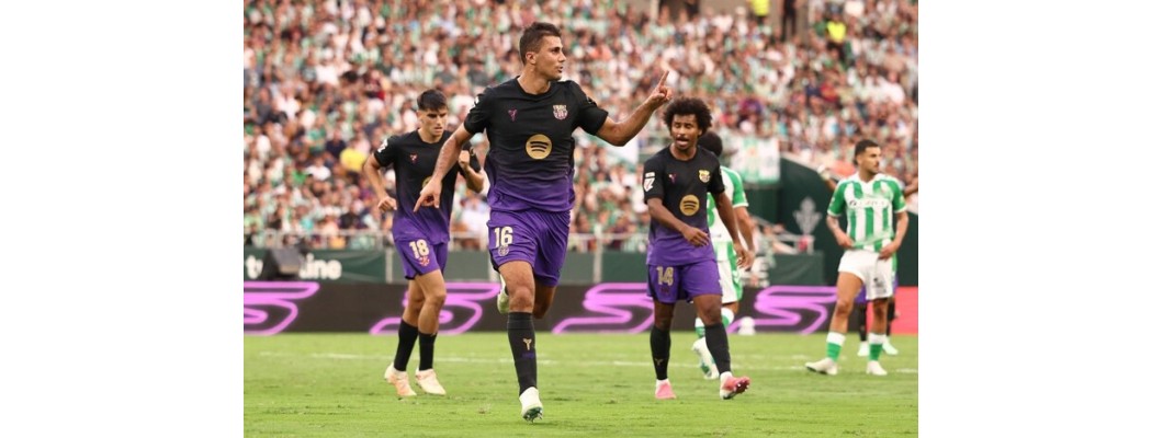 Rodri Hernández scorer sit første mål for FC Barcelona Rodri Hernández scorer sit første mål for FC Barcelona