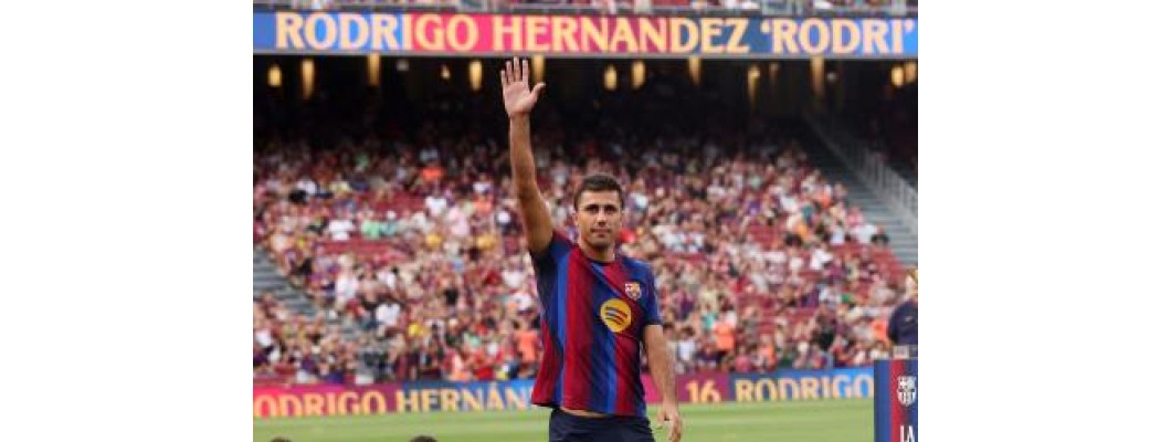 Rodri Hernández tilpassede sig FC Barcelonas taktiske system på kortest tid Rodri Hernández tilpassede sig FC Barcelonas taktiske system på kortest tid