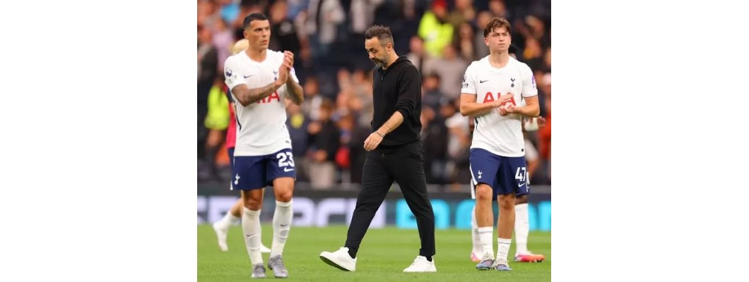 Tottenham Hotspur lider to nederlag i træk uden at score et mål i ligaen