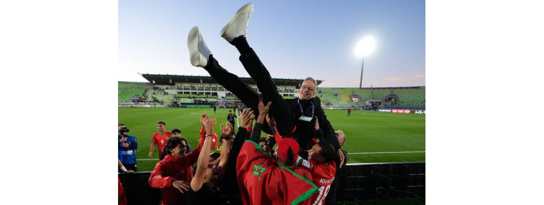 Væksten i marokkansk fodbold i løbet af de sidste tre år Væksten i marokkansk fodbold i løbet af de sidste tre år